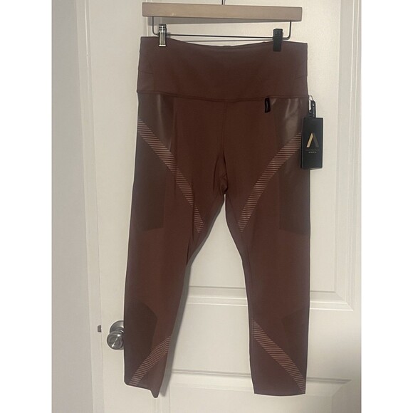 NWT $109 1X Plus Size Athleta Allyson Felix Hearth Rose Legend 7/8 Tight #980386 - Picture 4 of 14